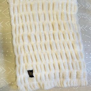 Minky Couture Hugs Cream Blanket